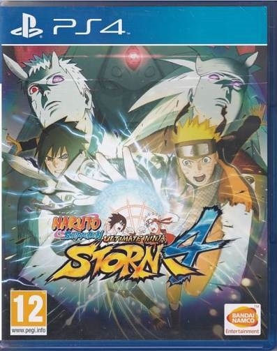 Naruto Shippuden Ultimate Ninja Storm 4 - PS4 (A Grade) (Genbrug)